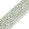 Transparent Glass Beads Strands LS-EGLA-N028-01A-A02-1