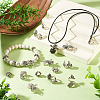 20Pcs 4 Styles Alloy Bead Caps & Spacer Beads & Pendant Cabochons Settings Finding Kits FIND-TA0010-48-7
