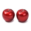 Spray Paint Opaque Resin Beads RESI-C073-02A-1