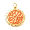 Real 18K Gold Plated Brass Pendants KK-L206-013G-07-2