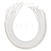 3MM Gradient Color Glass Seed Beaded Choker Necklaces for Women NJEW-JN05878-2