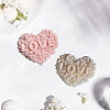 Valentine's Day Love Heart Soap DIY Food Grade Silicone Mold PW-WG51517-01-4