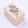 Wooden Stamps AJEW-WH0085-A03-1