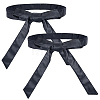 2Pcs PU Leather Wrap Belts for Coat AJEW-CL0005-83-1
