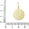 Brass Enamel Pendants KK-F886-03G-09-3