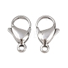 Tarnish Resistant 304 Stainless Steel Lobster Claw Clasps X-STAS-G035-H-1