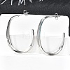 304 Stainless Steel Stud Earrings EJEW-F361-22P-3