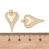 SHEGRACE Valentine's Day Brass Clear Cubic Zirconia Pendants XGRQ3K759-561G-3
