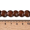 Natural Mahogany Obsidian Beads Strands G-K366-D03-02-5