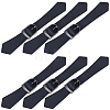 6 Sets PU Leather Toggle Buckles FIND-CL0002-15A-1