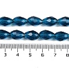 Transparent Glass Beads Strands X-EGLA-N013-T8mm-D25-4