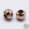 925 Sterling Silver Beads Spacer STER-K167-017B-RG-3