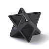 Natural Obsidian Sculpture Healing Crystal Merkaba Star Ornament G-C110-08E-2