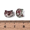 Picasso Transparent Glass Beads SEED-N012-07G-3