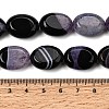 Natural Agate Beads Strands G-F820-N01-01F-5