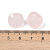 Natural Rose Quartz Cabochons G-D348-04B-3