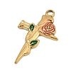304 Stainless Steel Enamel Pendants SA-CBAA487-41G-2
