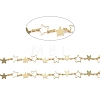 Handmade Brass Star Link Chains CHC-I036-06G-2