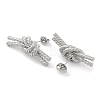 Non-Tarnish 304 Stainless Steel Stud Earrings for Women EJEW-N054-18P-2