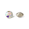 Glass Rhinestone Cabochons GLAA-A018-4mm-001AB-2