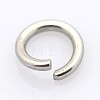 304 Stainless Steel Open Jump Rings X-STAS-E066-08-10mm-1