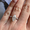 Brass Pave Cubic Zirconia Finger Rings FS-WG1A7FF-04-2