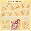 40Pcs Resin Pendants RESI-SC0006-88-6