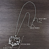 Flower & Mushroom Zinc Alloy Pendant Necklaces FS-WG17225-02-2
