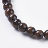 Natural Red Tiger Eye Beads Strands G-C076-4mm-1D-3