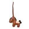 Horse PU Leather Pendant Decorations HJEW-A012-01A-1