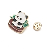 Panda Theme Enamel Pins JEWB-J006-02F-KCG-3