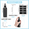 80Pcs PET Spray Bottles AJEW-WA0004-34-2