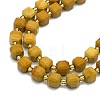 Natural Yellow Mookaite Beads Strand G-I376-D53-01-3