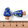 Handmade Lampwork Bumpy Beads X1-LAMP-T022-02A-02-3