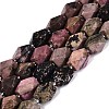 Natural Rhodonite Beads Strands G-Q608-11G-2