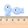 Baking Paint Glass Enamel Beads LAMP-D303-04F-3