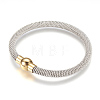 304 Stainless Steel Bracelets BJEW-F274-02G-1