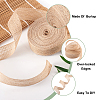 Burlap Fabric Ribbon OCOR-TAC0006-30B-12