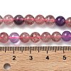 Natural Auralite Beads Strands G-Z139-A01-6mm-5