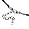 Waxed Cotton Cord Necklace Making LS-X-MAK-S034-001-4