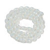 Electroplate Imitation Jade Glass Beads Strands LS-EGLA-N013-J6mm-D02-2