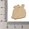Thanksgiving Day Golden Tone Alloy Enamel Pendants ENAM-M002-02M-G-3