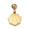 304 Stainless Steel Pendants STAS-K323-01F-G-1