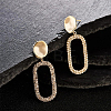 12Pcs Brass Stud Earring Findings KK-BC0008-34-6