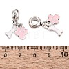 Alloy Enamel European Dangle Charms FIND-Q121-01A-P-3
