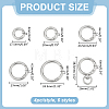 Alloy Spring Gate Rings FIND-ME0003-57P-2