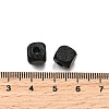 Spray Painted Wooden Beads WOOD-P021-01B-29-3