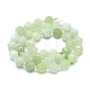 Natural New Jade Beads Strands G-K306-A02-8mm-2