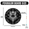1Pc Chakra Gemstones Dowsing Pendulum Pendants FIND-CN0001-15A-2