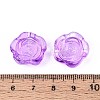 Baking Paint Transparent Glass Beads DGLA-N018-01G-3